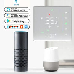 Digital Smart Thermostat Heizkörper WIFI Home Heizung Für App Alexa Google Raum/