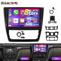 DAB+ 4+64GB Für Skoda Yeti 5L 2009-2018 Autoradio Android 13 Carplay GPS Kamera