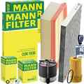 MANN FILTER  INSPEKTIONSPAKET passend für NISSAN QASHQAI J10+X-TRAIL T31 dCi