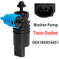 WASCHWASSER PUMPE FÜR VW PASSAT B5 B6 GOLF 4 5 POLO LUPO SKODA FABIA OCTAVIA NEU