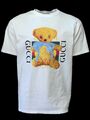 GUCCI Herren Luxus T Shirt TEDDYBÄR weiß Gr.L