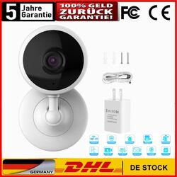 1080P HD Funk Wlan Überwachungskamera Webcam WIFI IP Camera Innen IR Nachtsicht