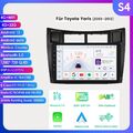 9" Android 12 Autoradio Für Toyota Yaris 2005-2012  CarPlay GPS Navi BT5.0 WIFI