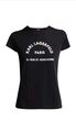 NEU  -  Karl Lagerfeld  T-Shirt  Damen schwarz   Gr. M