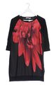 MONARI Longshirt Damen Gr. DE 38 schwarz-rot Casual-Look