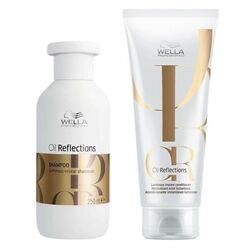 Wella Oil Reflections Shampoo 250ml + Conditioner 200ml Duo strahlender Glanz 