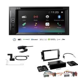 Pioneer Autoradio 2-DIN Bluetooth DVD DAB für Dodge RAM Facelift 2006-2008