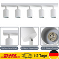 LED Spotleuchte schwenkbar Retro GU10 Deckenlampe Wandleuchte 1-6 Spots Flur