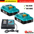 2X Für Makita BL1815N Akku 18V 3Ah Lithium LXT Ersatzakku BL1850 /Ladegerä