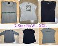 G-Star RAW Herren T-Shirt XXL Weiß grau schwarz Kurzarm Langarm longsleeve Pulli