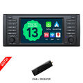 DAB+ Für BMW 5er E39 7" Android 13 Autoradio GPS NAVI WIFI CarPlay RDS USB Radio