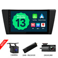 Für BMW E90-E93 E90A13 9" IPS Autoradio Navi CarPlay Android 13 RDS DAB+ DVR CAM