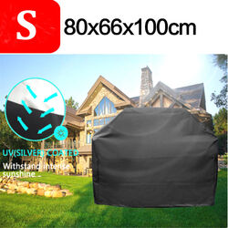 Wasserdicht Grillabdeckung Schutzhülle BBQ Grill Abdeckhaube Abdeckung tarpaulin