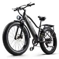 26 Zoll Elektrofahrrad 1000W EBike E-Mountainbike Moped Fatbike 48V EFahrrad MTB