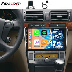 4+64G Für Toyota Avensis 2002-2008 Autoradio Android 13 Carplay GPS Navi Kamera