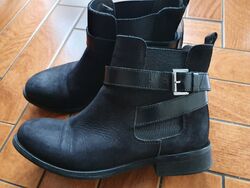 *TOP*PIECES*klassische CHELSEA BOOTS*ECHTLEDER*Gr. 37*Made in Portugal*