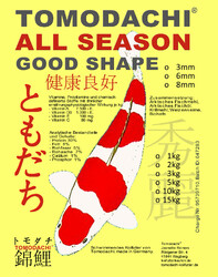 Koifutter Schwimmfutter Wachstumsfutter Koi Aufzuchtfutter All Season 6mm 5kg