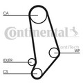 CONTINENTAL CTAM Zahnriemensatz CT660K1 für AUDI 80 90 200 100 B2 C3 85 VW 81 B3