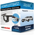 AUTO HAK Anhängekupplung starr und JAEGER E-Satz 7polig für Volvo XC90 14- neu