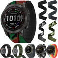 22/26mm Nylon Loop Armband für Garmin Fenix 7/7X 6/6X Pro 5/5X Plus 965 955 945