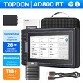 TOPDON AD800 BT Profi KFZ OBD2 Diagnosegerät Auto Scanner ALLE SYSTEM TPMS 32GB