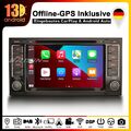 7" 64GB Android 13 Autoradio DVD für VW Multivan Touareg T5 GPS CarPlay WiFi IPS