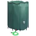 PVC Regenwassertank Faltbar Regentonne Regenwasserfass mit Schlauch 1000L-1500L