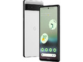 GOOGLE Pixel 6a 128 GB Chalk Dual SIM Smartphone Handy