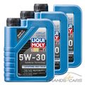 3x 1 L LITER LIQUI MOLY LONGTIME HIGH TECH 5W-30 MOTOR-ÖL MOTOREN-ÖL 32076184