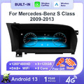 10,25" Android 14 Autoradio CarPlay 128GB Für Mercedes-Benz S-Klasse W221 NTG3.5