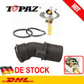 TOPAZ Kühlmittel Thermostat + Kühlmittelflansch für MERCEDES-BENZ CLK SLK CL203