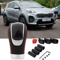 Universal Schaltknauf Schalthebel Manuell 5/6 Gang W/3 Cap für Kia Sportage Rio