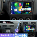 CarPlay Autoradio Android 13 2G+64G GPS Navi WIFI HIFI RDS Für Mazda 3 2010-2013