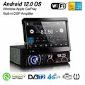 CarPlay Android 12 DSP DAB+ GPS Navi Bluetooth WiFi 4G Abnehmbar 1 DIN Autoradio