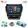 6+128G Für Hyundai Santa Fe 2 2006-2012 Android 13 Autoradio CarPlay GPS Navi BT