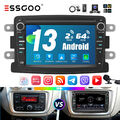 Android 13 Carplay DAB+ Autoradio GPS 64G MIK Cam Für Renault Dacia Duster Logan