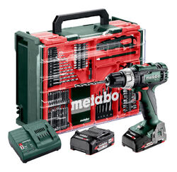 Metabo BS 18 L Set Mobile Werkstatt Akku-Bohrschrauber 2 x 2 Ah Li... 602321710