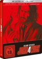 John Wick: Kapitel 4 [4K Ultra HD Blu-ray & Blu-ray im Steelbook/FSK 18/Neu/OVP]