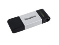 Kingston DataTraveler USB-C Flash Drive 3.2 Gen 1, USB Speicherstick, DT80/128GB