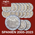 ### 2 EURO GEDENKMÜNZEN SPANIEN  2005 - 2023 ALLES LIEFERBAR ###