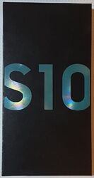 Samsung Galaxy S10 SM-G973F Smartphone Prism Blue Dual SIM OVP Vollständig