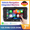 7" Carplay Android 11 Autoradio 1+32G für VW GOLF 5 6 Passat GPS Navi Wifi RDS 