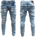 Franchi  Herren Jeans Hose  Stretch Jeanshose Regular Slim NEU Blau Größe -2024