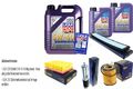 INSPEKTIONSKIT FILTER LIQUI MOLY ÖL 7L 5W-40 für BMW 3er E46 320i 323i 325i 320