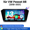 10" Für Passat B8 2015-2021 Android 13 Autoradio GPS NAVI Carplay BT WIFI 6+128G