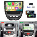 32G Android13 Carplay Für Peugeot 107 Toyota Aygo Citroen Autoradio GPS RDS +DAB