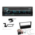 Kenwood 1-DIN Receiver Autoradio DAB+ CD Bluetooth für Opel Corsa C 2004-2006