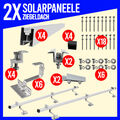 PV Photovoltaik Solarpaneel Halterung 2X Montage Set Ziegeldach Befestigung IN