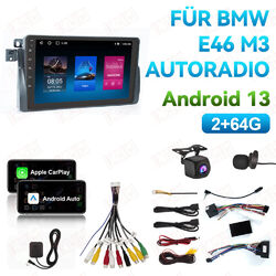 2G+64G Für BMW 3 Series E46 318 320 325 M3 Android 13 Autoradio GPS Navi SWC BT