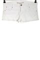 ZARA WOMAN Jeansshorts Damen Gr. DE 36 weiß Casual-Look